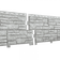 Панель фасадная Ю-ПЛАСТ Сланец Стоун-Хаус, светло-серый, 0.225х3.0 м  Фотография_0
