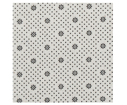 Коврик для ванной 80x50 см Moss белый хлопок САНАКС Фотография_3