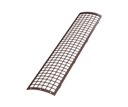  Решетка желоба ТехноНИКОЛЬ, защитная, коричневая, 0.6 м Фотография_0