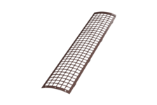  Решетка желоба ТехноНИКОЛЬ, защитная, коричневая, 0.6 м