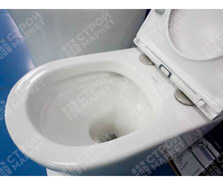 Унитаз подвесной безободковый K504 сиденье тонкое ДП, крепления EVA GOLD Фотография_6