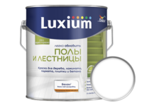 Краска для дерева полуглянцевая акриловая ВД ДЮЛАКС Полы и лестницы белая БАЗА ВW 2 л