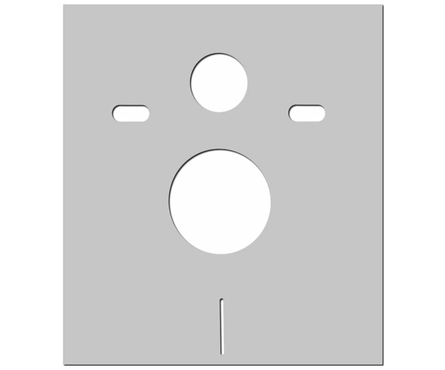 Инсталляция для унитаза двухрежимная кнопка белая АТОМ 410 BERGES Фотография_2