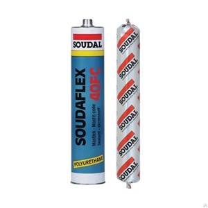 Клей-герметик SOUDAL SOUDAFLEX 40FC, серый 600 мл Фотография_0