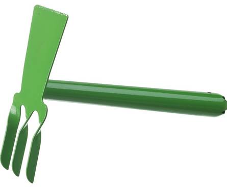 Мотыга-рыхлитель прямая, лепесток+3 зуба, с дерев. ручкой, 65мм РОСТОК Фотография_0
