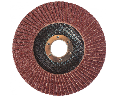 Круг шлифовальный Луга КЛТ1, лепестковый, торцевой, 125х22.0 мм, зерно P100 Фотография_1