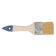 Кисть флейцевая Политех Стандарт 1 натуральная щетина, деревянная ручка Фотография_0
