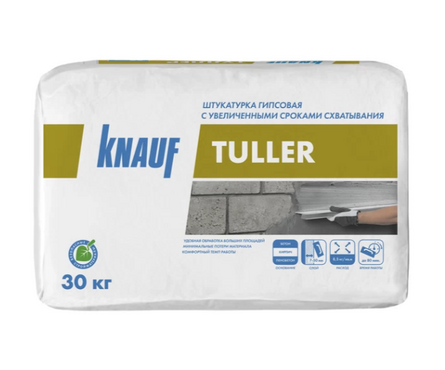 Штукатурка гипсовая универсальная KNAUF Туллер 30 кг  Фотография_0