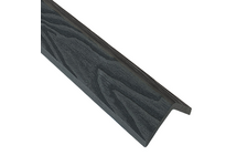 Угол ДПК равнополочный EasyDecking Wood-X 50х50х3010 мм, черное дерево