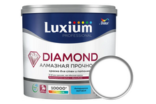 Краска интерьерная моющаяся глубокоматовая ВД ДЮЛАКС ЛЮКСИУМ Diamond Matt белая БАЗА BW 2.5 л