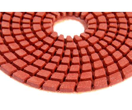 Круг алмазный гибкий шлифовальный 100 мм P200 черепашка (с водой) BOHRER Фотография_1