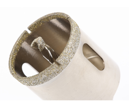 Коронка алмазная по керамограниту 40 мм с центрирующим сверлом MATRIX Фотография_1