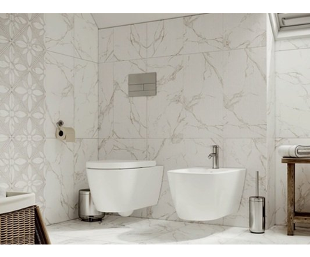 Декор ALCAZAR белый 300х600х9 мм 1-й сорт Фотография_1