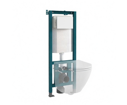 Инсталляция для унитаза двухрежимная 400 EVAGOLD Фотография_0