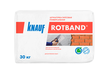 Штукатурка гипсовая KNAUF Ротбанд, универсальная, белая (30 кг)