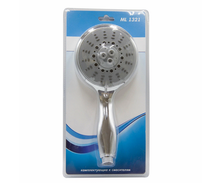 Лейка для душа 5 режимная хром ML1321 MIXLINE Фотография_1