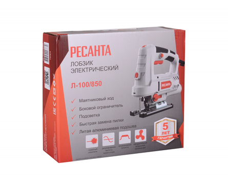 Лобзик электрический Ресанта Л-100/850 Фотография_6