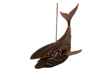 Светильник подвесной Мелодия Света WL010-Whale-1P-400 PR Кит, дерево, палисандр, Е27 