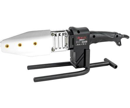 Аппарат для сварки ПВХ труб 1200 Вт 0-300 C насадки 20,25,32,40 мм, кейс P.I.T Фотография_1