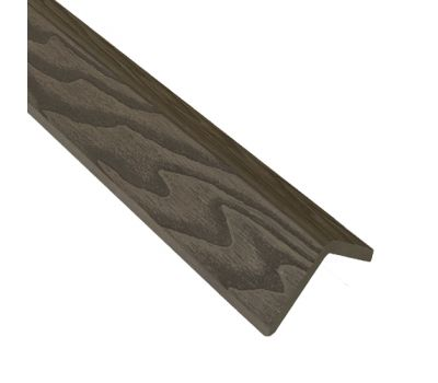 Угол ДПК равнополочный EasyDecking Wood-X 50х50х3010 мм, венге 3D Фотография_0