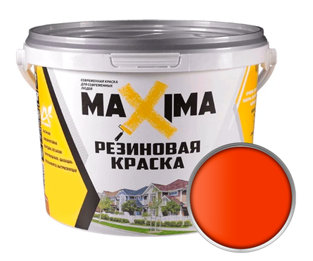 Краска резиновая MAXIMA № 102 (Перец), 11 кг Фотография_0