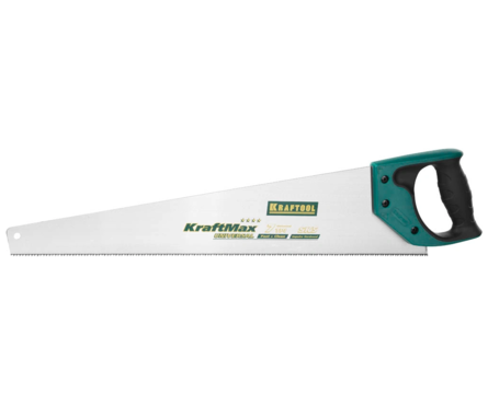 Ножовка Kraftool EXPERT SuperMax, быстрый и точный рез, зуб, 7/8TPI, 550 мм Фотография_0