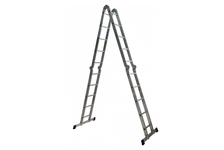 Лестница-трансформер Алюмет алюминиевая, ступеней 4x5 шт, 578/291/150 см, 16.8 кг