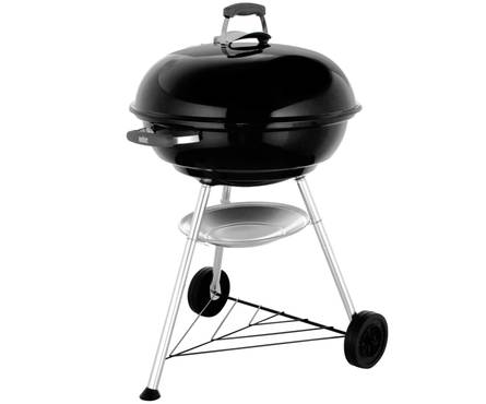 Гриль угольный Weber COMPACT KETTLE, 57 см, черный Фотография_0