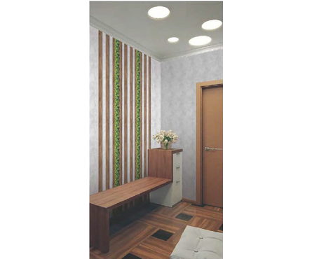 Панель ПВХ Люкс Грей Лиана 250x2700x8 мм (0.675 м²) Фотография_1