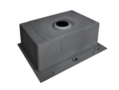 Мойка 60х50 (3.0) врезная 3 1\2 22 см с сифоном+ коландер+дозатор Сатин SANTREK AQUA Фотография_3