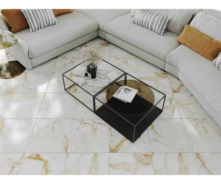 Керамогранит BRECCIA ROMANO Белый 450х450х8 мм 1 сорт Фотография_4