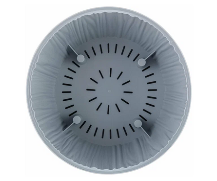 Горшок для цветов серое БАРСЕЛОНА D 155 мм 1.8 л Фотография_1