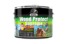 Пропитка декоративная для защиты древесины Dufa Wood Protect, белая, 2.5 л