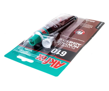 Клей полиуретановый водостойкий AKFIX 610 Д4 прозрачный 50 мл Фотография_1