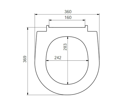 Сиденье для унитаза полипропилен белое (Самарский) SANITA Фотография_2