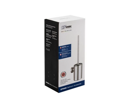 Ершик для унитаза настенный круглый Сатин 80166 САНАКС Фотография_2