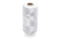 Шнур полиамидный крученый белый ф 2 мм 100 м