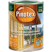 Пропитка Pinotex Ultra Белая (д/наруж. работ) 10л.