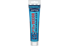 Клей монтажный универсальный акриловый DONEWELL Fix-n-decor 85 мл белый