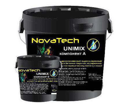 Мастика гидроизоляционная  NovaTech UNIMIX 3 кг Фотография_0