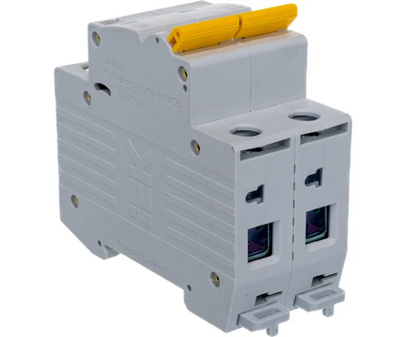 Выключатель автоматический модульный 2п C 50А ВА47-29 IEK Фотография_1