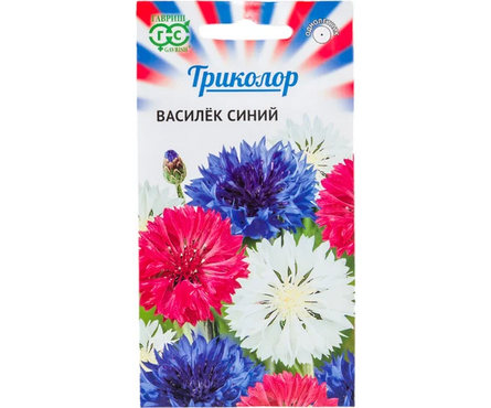 Семена Василек Триколор однолетник 0.3 гр Фотография_0