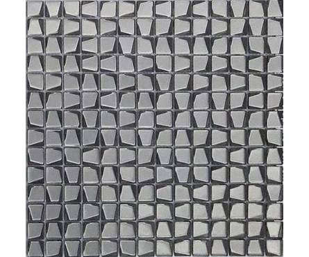 Мозаика Caramelle Mosaic Alchimia TitanioTrapezio 306х306х6 мм, чип 20*20 мм Фотография_0