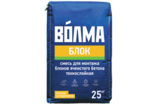 Клей для блоков ВОЛМА Блок 25 кг