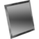 Квадратная зеркальная графитовая плитка с фацетом 10 мм, 120х120 мм Фотография_0
