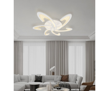 Люстра светодиодная ORBIT ELEGANT потолочная дим. с пультом 90 Вт IN HOME Фотография_3