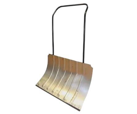 Движок-скрепер для снега стальной оцинкованный 750х600 мм Фотография_0