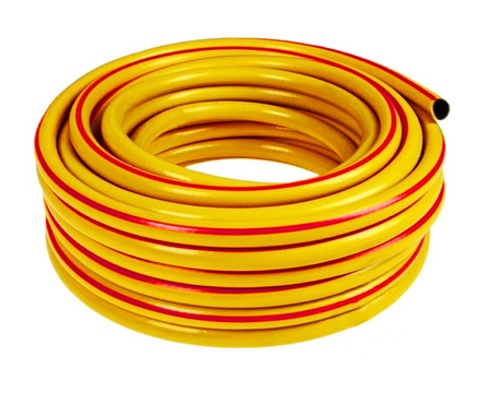 Шланг поливочный армированный 3 слойный 3/4 50 м резиновый Радуга CRAB Фотография_0