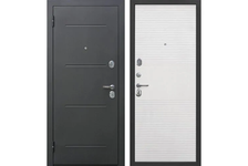 Дверь входная Ferroni 7.5 см Гарда Муар Белый ясень, правая, 860х2050 мм