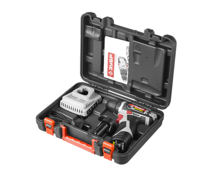 Аккумуляторная дрель-шуруповерт ЗУБР МАСТЕР ДА-12-2-Ли КНМ1, Литий-ион, 12 В, 1.5 Ач, 0-1400 об/мин, в комплекте 2 аккумуляторные батареи Фотография_2